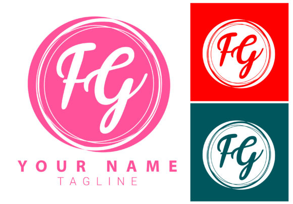 Download FG Initial Letter Signature Logo Design - Signature Collection