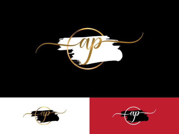 Download Signature Logo Ap Letter Design - Signature Collection