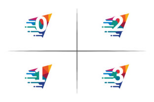 Download 0123 Colorful  Mosaic Logo - Mosaic logo Collection