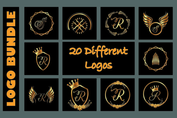 Download Royal / Luxury Logos Bundle - Logos Collection