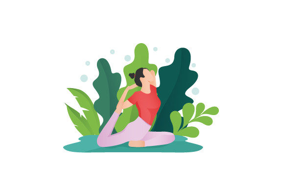 Download Beautiful Girl Practice Yoga Meditation - Girl Collection