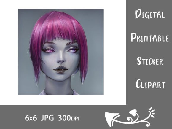 Download Pink Haired Alternative Girl Portrait - Girl Collection