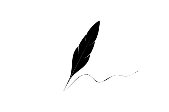 Download Quill Feather Pen Signature Logo Design - Signature Collection
